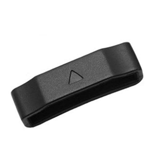 MagiDeal para Garmin Fenix ​​3 / Fenix ​​3 Fitness Reloj Inteligente Correa de Retención Aro de Retención Retenedor de Silicona Soporte Negro