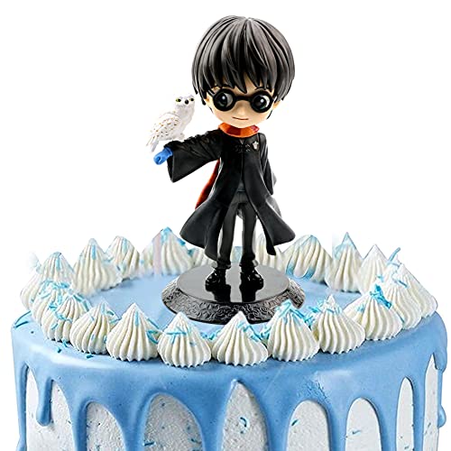 Mago Mini Figuras, Mago Cake Topper Decoración Mini Juguetes Baby Shower Fiesta de cumpleaños Pastel Decoración Suministros