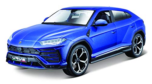 Maisto-1/24 Kit Metal-Maisto- Lamborghini Urus Coche M39519, Azul