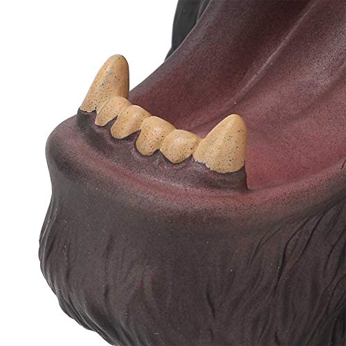 Marioneta de mano con cabeza de animal, Marioneta de mano, Lindo plástico Durable Familia Niños para el hogar Bebé(Orangutan head)