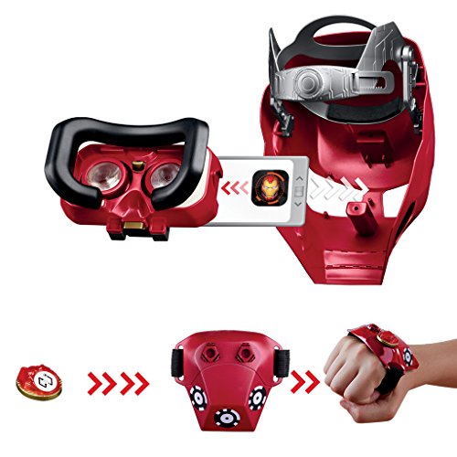 Marvel Avengers- Avengers Hero Vision Iron Man Realidad Aumentada, Talla única (Hasbro E0849175)