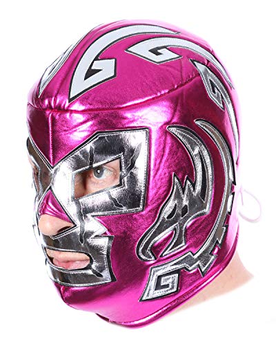 Máscara para lucha libre, color rosa