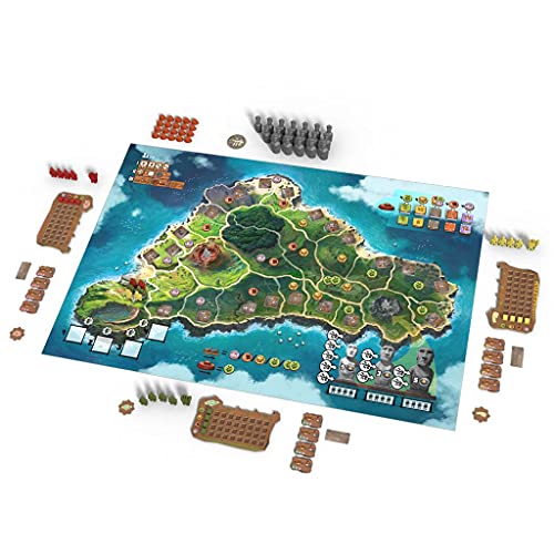 Matagot Rapa NUI - Juego de Mesa en español, Multicolor (SGRN001)