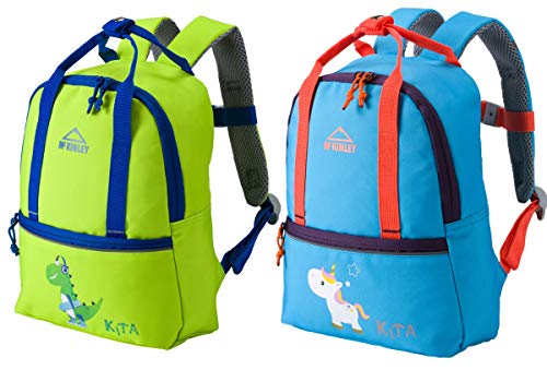 McKinley Unisex - Adulto Kita 6 Mochila, Unisex adulto, Mochila, 289504, Azul claro/rojo/violeta., 6