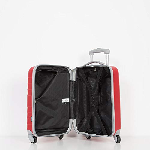 Misako - Maleta DINAMIC Pequeña 53 X 33 X 22CM - 37L - 2,3KG, Coral | Maleta de Mano MSK Viaje de Tapas Duras