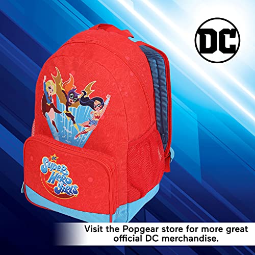 Mochila para niñas de Personajes de Superhéroe DC | Producto Oficial | Mochila de Regreso a la Escuela
