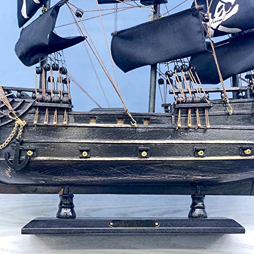 Modelo De Ensamblaje De Madera En 3D, Buque Corsario De Vela del Caribe Juego De Construcción De Madera, 328 Piezas De Ensamblaje Regalo De Juguete para Niños Y Jóvenes,Movie Version