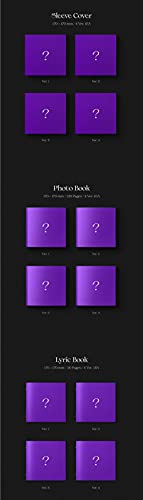 Monsta X - One Of A Kind [Random Ver] (The 9th Mini Album) [Pre Order] CD+Photobook+Folded Poster+Others with Tracking, Extra Decorative Stickers, Photocards