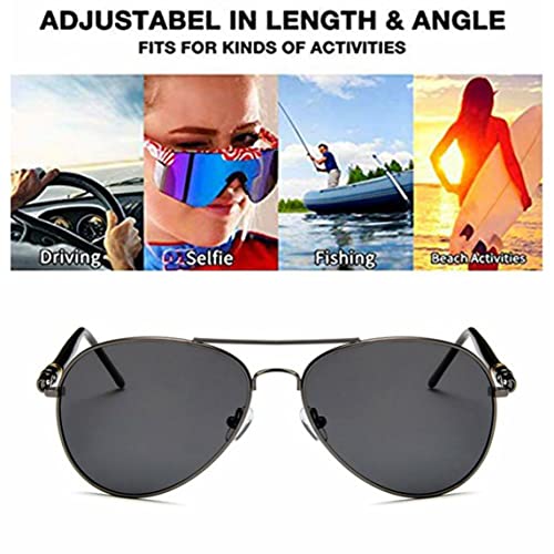 Montar Ciclismo Gafas de Sol CLÁSICAS Hombres Polarizados Deportes Gafas de Ciclismo Gafas Bicicleta Gafas de Bicicleta de montaña Gafas de Ciclismo - Gris Plateado