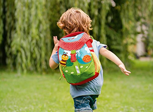 Moses 16112 - Mochila infantil con correa para el pecho, 30 cm, multicolor