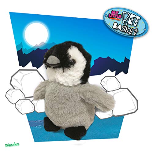 My Little Vet Maletín Veterinario - Set Bebé Pingüino de Deluxebase. Kit Veterinario de Juguete para niños. Un Lindo Kit con diseño de Animales Ideal para Juegos de simulación.