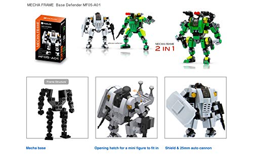 MyBuild Patentado Base Bloque de construcción de Juguete Ladrillos para Defender fantástico Robot