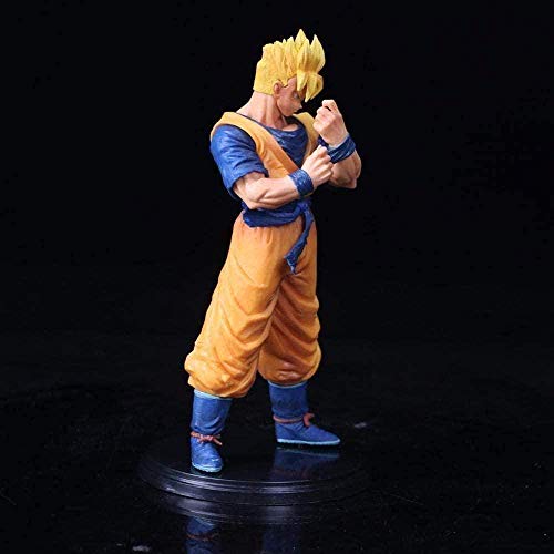 MYXFASITA Navidad muñecas Anime Dragon Ball Z Son Gohan Adulto Futuro héroe Goku Padre Batalla edición 21 cm Figura de acción Coleccionable ODK07