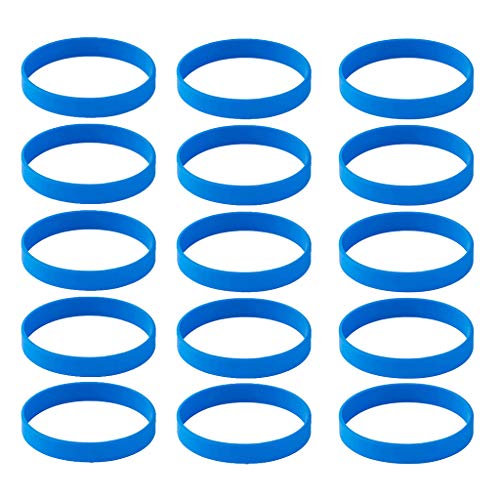 #N/A 30x Pulseras De Goma Suave Pulsera Deportiva Brazalete Elástico Mujeres Adultas Niños