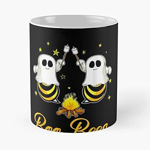 N\A aza clásica Funny Boo Bees Camping Campfire Disfraz de Halloween