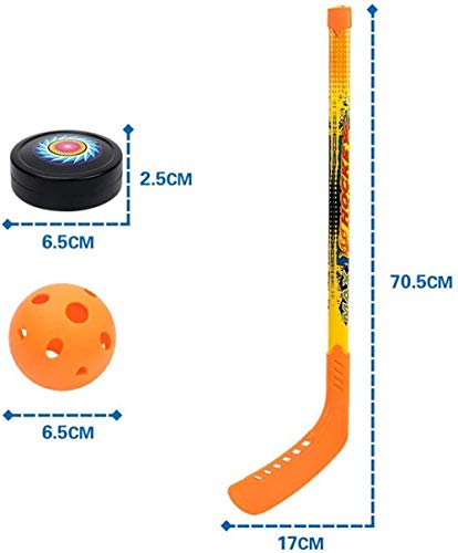 New room juguetes portátiles para interiores y exteriores palo de hockey palo de hockey para niños deportes de ocio juego de portería de fútbol 2 en 1 juego simple con bolsa de almacenamiento negra