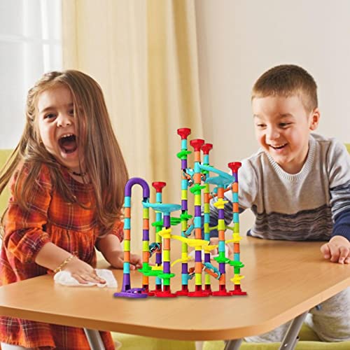 Niktule Juego de juguete de bloque de mármol juguete para niños gravedad juego de mármol juguete de construcción regalo para niños niñas edad 5 6 7 8 4548 cm/189177 in