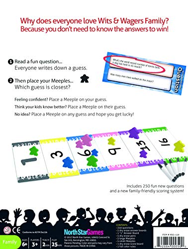 North Star Games Wits_Family Juego, Multi