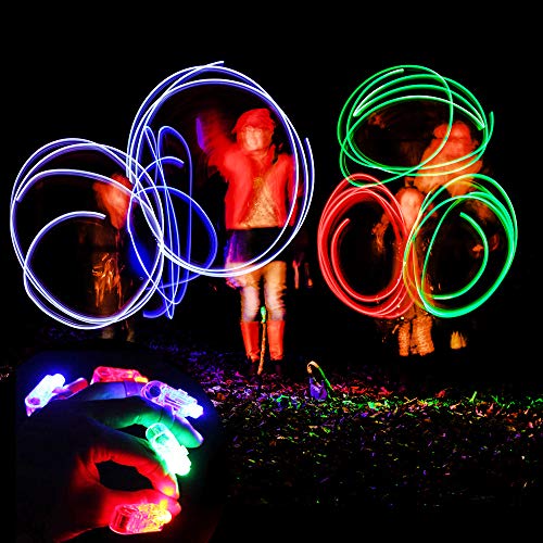 Novelty Place [Luces LED para el Dedo Fiesta para Niños (80 Unidades)