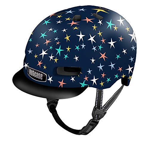 Nutcase Little Nutty-Stars Are Born Casco Joven Unisex, Multicolor, XS