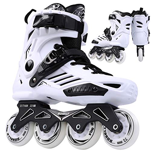 Patines Patines de velocidad en línea Zapatillas de rodillo de hockey Skates Zapatillas de deporte Rodillos Mujeres Roller Patines for adultos Patines en línea profesional para Patinaje Interior