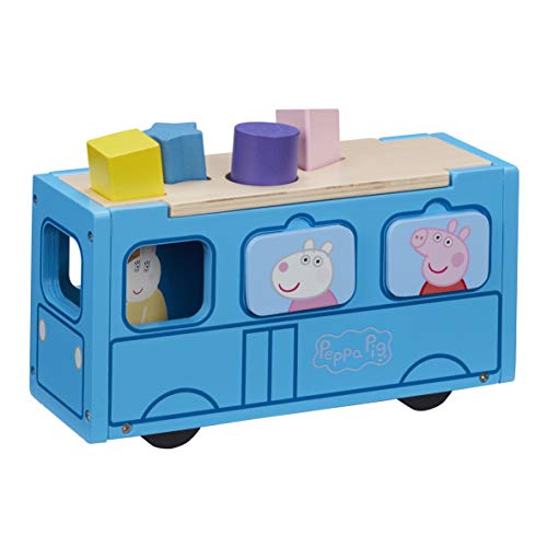 Peppa Pig Autobús de Madera