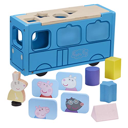 Peppa Pig Autobús de Madera