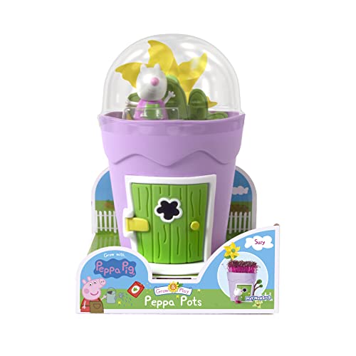 Peppa Pig PP104 Peppa Ollas Ovejas Suzy Kits de Hábitat de Animales e Insectos para Niños, Multi