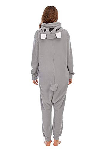 Pijamas Animales Mujer Disfraces de Cosplay para Adultos Pijama Coala Enteros, S