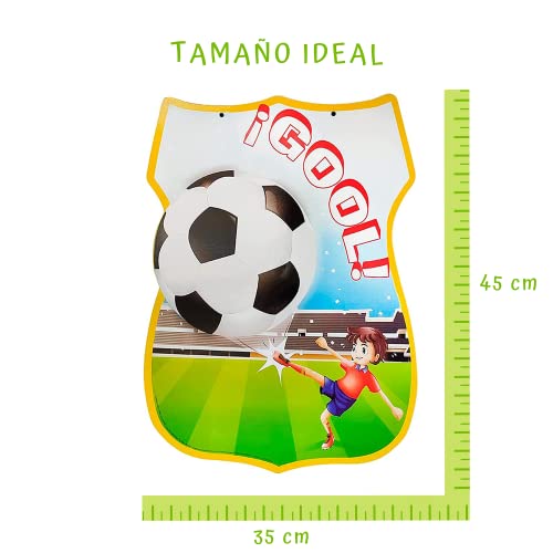 Piñata De Cumpleaños Grande De Fútbol Para Rellenar. Juguete De Aniversario, Fiesta Infantil Y Comunión Para Niño Y Niña