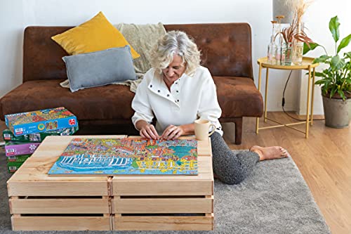 Premium Collection Sagrada Familia View, Barcelona 1000 pcs Puzzle - Rompecabezas (Barcelona 1000 pcs, Puzzle rompecabezas, Ciudad, Niños y adultos, Niño/niña, 12 año(s), Interior)
