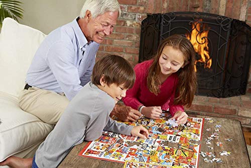 QRKJ 5000 Rompecabezas de Madera para Adultos, Rompecabezas de visión Familiar, Juegos educativos, Rompecabezas para desafiar los Cerebros de los Adolescentes, Hermosa niña ángel