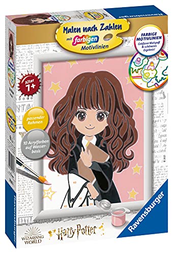 Ravensburger 29297 Hermione-Cuadro para Pintar por números, para niños a Partir de 7 años
