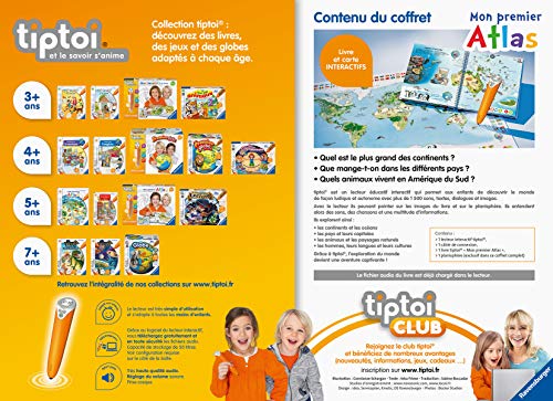 Ravensburger 4005556000326 - Estuche completo con lector interactivo y libro Atlas , color/modelo surtido
