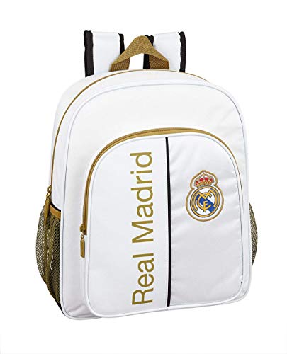 Real Madrid CF niños Equipaje, Blanco, Talla Única