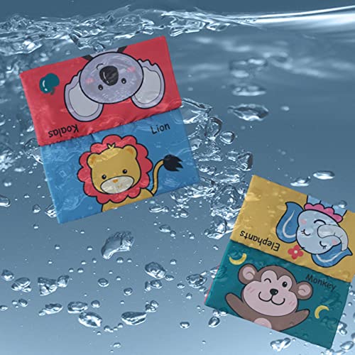 REXLIS Espejo de Piso Tummy Time, Libros de Tela Arrugada de Doble Alto Contraste, Juguetes para bebés en Blanco y Negro, para niños de 0 a 3 años 23.6 * 10.2 Pulgadas