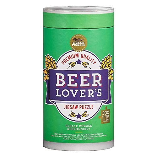 Ridley's- Beer Lover'S 500 Piece Jigsaw Puzzle Rompecabezas, Color Verde (JIG044)