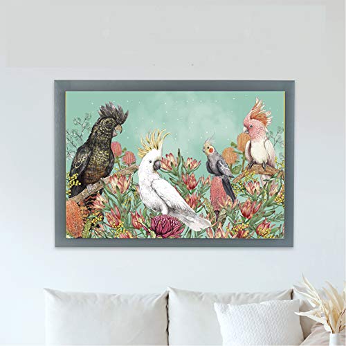 Rompecabezas Puzzles de 1000 Piezas Fiesta del Perro, Puzzle para Niños Adultos, Rompecabezas Desafiantes para, Juego de Rompecabezas y Juego Familiar, trozos de Papel, 70 * 50 cm (Loro)