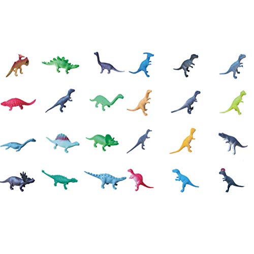 RUSTOO Juego de Mini Figuras de Animales, Animales árticos/Animales Salvajes de la Selva/Dinosaurios, Juego de Juguetes de Animales de Aspecto Realista, Juguetes educativos de Aprendizaje de Animales