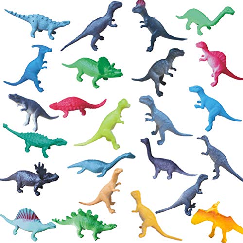 RUSTOO Juego de Mini Figuras de Animales, Animales árticos/Animales Salvajes de la Selva/Dinosaurios, Juego de Juguetes de Animales de Aspecto Realista, Juguetes educativos de Aprendizaje de Animales