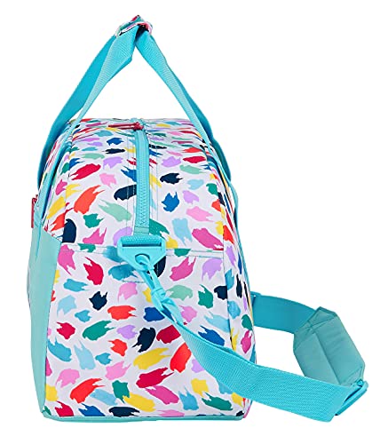 Safta Bolsa de Deporte de Benetton Brochitas, 500x260x200 mm, Multicolor