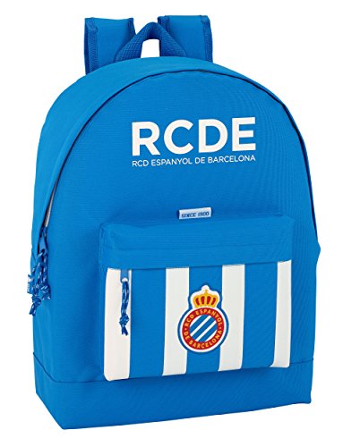 Safta Mochila R.C.D. Espanyol Oficial Mochila juvenil 325x150x430mm