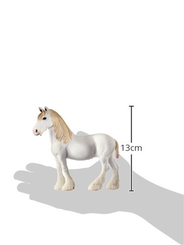 Schleich - Figura yegua Shire (13735) , Modelos/colores Surtidos, 1 Unidad