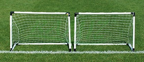 Set de Fútbol 2 en 1 Grande y Pequeña Porterias + Balón