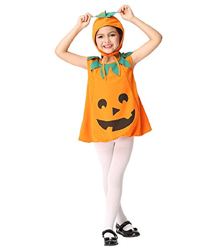 Shangrui Chicas Cosplay Traje de Hadas Naranja Vestido de Calabaza Vestido de Lujo Disfraz
