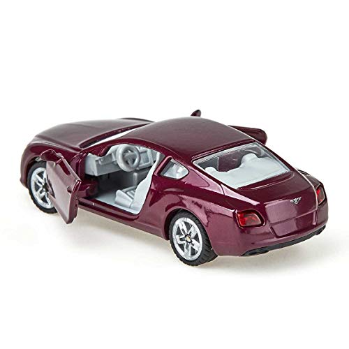 SIKU 1483 - Coche de Juguete, diseño de Bentley Continental GT V8, Color Magenta