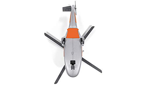 siku 2527 Helicóptero de transporte SAR, Incl. Camilla y figura de juguete para rescate, Cabrestante automático, 1:50, Metal/Plástico, Plateado