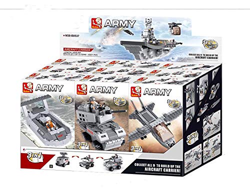 Sluban - M38-B0537 - Kit de Construcción - portaaviones en 1 9 - Grupo