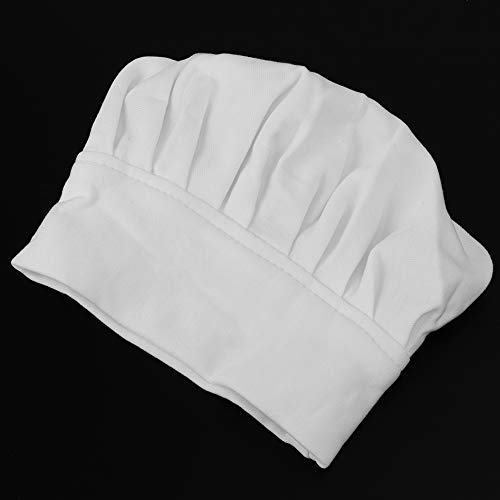 Sombrero de niños Gorra de fotografía Chef Hat Unisex ajustable pequeño sombrero de cocina para niños pequeños Fotos de arte para bebés adecuadas para 0-6 meses