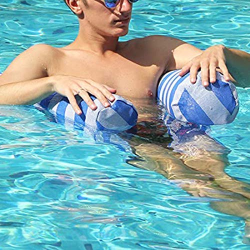 Soul hill Hamaca Agua, Piscina Inflable Beach Bed Flotante, Flotador Silla de salón de la trainera Piscina Playa for Adultos zcaqtajro (Color : Yellow)